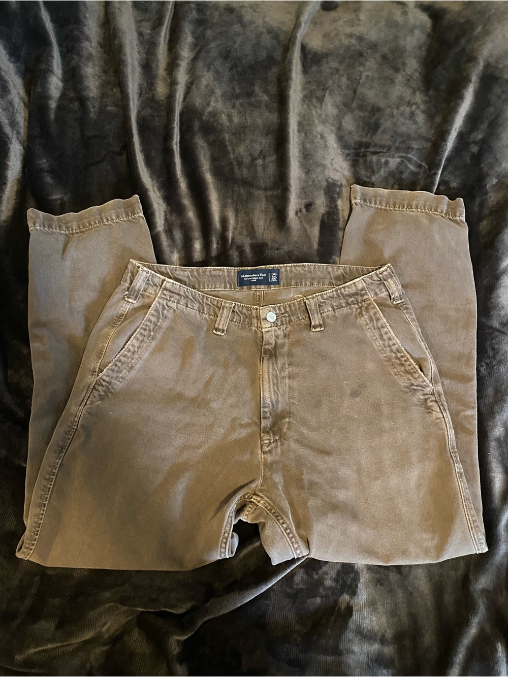 Abercrombie & Fitch Men's Brown Chino Pants
